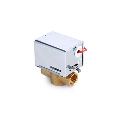 CE Listed Central Heating Motorized Zone Valve 22mm / 28mm For Hot Water